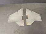 Arctic Cat 2004 2005 400 500 Black Oem Plastic Front Left Mud Splash Guard. Fixed Price $25.00.