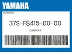 Yamaha Genuine Damper 37S-F8415-00-00. Fixed Price $84.86.