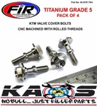 Titanium Cylinder Head Rocker Valve Cover Bolts Ktm 13-18 Sxf 450 78036054100. Fixed Price $36.97.