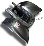 New Yamaha Yfs 200 Blaster Black Carbon Fiber Plastic Custom Rear Fender. Fixed Price $375.62.