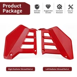 2PCS Red Radiator Shrouds Gas Tank Covers For Honda 1985-1986. Fixed Price $38.99.