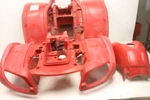 Yamaha Grizzly 660 04 Fender Set Front Rear Red Gas Tank Cover 40190. Fixed Price $495.99.