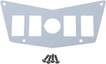 Moose Center Switch Dash Plate-white For 2014 Polaris Rzr 570 Eps Trail Le Utv. Fixed Price $29.95.