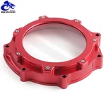 Clear Clutch Cover For Yamaha 2006-2025 Red Cnc Aluminum. Fixed Price $80.99.