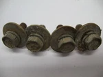 1984 Kawasaki Prairie C Front Fender Bolts 92001-1764. Fixed Price $13.96.