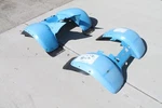 1992 Polaris Trail Boss 250 Cool Blue Front & Rear Fenders Mud Flaps Guards Body. Fixed Price $413.96.