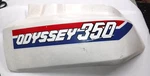 Oem 1985 Honda Odyssey Right Rh Rear Fender 80100-VM0-770ZA S1-33. Fixed Price $275.00.