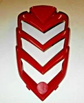 Yamaha Raptor 700 Red Front Fender Vented Nose Hood, Radiator Cover 06-12. Fixed Price $69.95.