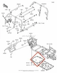 New Oem Kawasaki Mule Dxt 1000 Skid Plate Guard Frame Protector. Fixed Price $104.95.