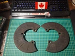 Honda TRX500 TRX680 Splash Guard Set 45255-HP0-A00 Used Fits 2005-2011 500-680CC. Fixed Price $25.28.