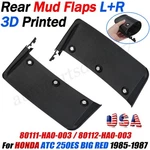 2X For 1985-1987 Honda Atc 250ES Big Red Rear Mud Flaps Splash Guards Left Right. Fixed Price $85.49.