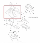 Oem Polaris Scrambler 500 Rear Fender Red New Factory Genuine. Fixed Price $674.95.