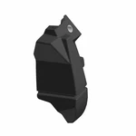 Polaris Rear Left Bumper, Gloss Black, For Specific Atv Models 5435826-070. Fixed Price $69.99.