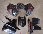 Honda TRX450R Black Special Edition Oem Complete Fenders Plastic Front Rear Hood. Fixed Price $675.00.