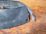 1988 Honda Foreman TRX350D 4X4 Front Mud Flap Heed Guards. Fixed Price $70.00.
