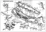 Cfmoto 5HYV-041042-1C00-0HD00 Front Top Cover, Galaxy Gray. Fixed Price $219.99.