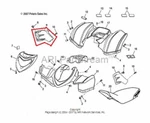 New Oem Polaris Phoenix Right Side Panel Cover Black 2018 2017 2007 2006. Fixed Price $264.95.