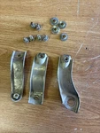 1985 Honda FL350 Odyssey Rear Right Fender Mounts Brackets. Fixed Price $25.00.