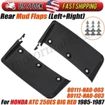 Rear Mud Flaps For Honda Atc 250ES Big Red 1985-1987 Splash Guards 80111-HA0-003. Fixed Price $73.14.