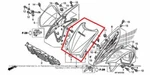 New Oem Honda Front Center Nose Panel White. Fixed Price $64.95.
