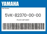 Yamaha Genuine Plug Cap Assy 5VK-82370-00-00. Fixed Price $57.84.