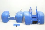 Polaris Trail Boss 250 2X4 88 Fender Set Blue Front Rear 44183. Fixed Price $324.99.