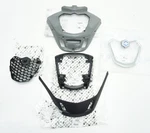 Piaggio MP3 500 Front Panel Nose Shield Grill Set 2014-2018. Fixed Price $248.53.