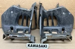 04-11 Genuine Kawasaki Left Right Heel Guard Footrest Step Peg. Fixed Price $79.99.