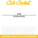 Cub Cadet 503-00102 Front Left Fender Cover Challenger CX750 CX700 CX500 Crew. Fixed Price $89.71.