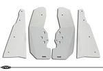 Polaris Rzr Xp 1000 / Mud Flaps Fender Flares Full SET(4) White. Fixed Price $99.00.