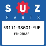 53111-38G01-YUF Suzuki Fender,fr 5311138G01YUF, New Genuine Oem Part. Fixed Price $278.15.