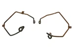 06 Yamaha Raptor 2X4 Rear Heel Guard Brackets YFM350R. Fixed Price $49.99.