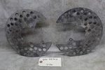 00-06 Yamaha Big Bear 400 Oem Front Brake Disc Rotor Guards 5FU-F514A-00-00. Fixed Price $44.95.