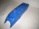 1987 Polaris Trail Boss 250 Right Air Intake Louver Cover (blue). Fixed Price $7.77.