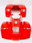 Ktx Pro Honda TRX70 Heavy Duty Front And Rear Fender Plastic Set 86-87 Red. Fixed Price $545.00.