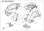 Cfmoto 6FI3-040901-1GA00 Rh Fuel Tank Panel, Lemon Green/silver Mist. Fixed Price $98.99.