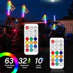 2X For Rgb Led Whip Lights Antenna Chase Synchronizer Remote Controller Atv Utv. Fixed Price $29.99.