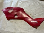 04-07 Honda Rancher 400 Left Gas Tank Fuel Plastic Panel Cover Trim Cowl. Fixed Price $90.00.