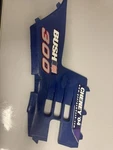 96-99 Polaris Xpress 300 96-97 400 Blue Right Side Plastic Panel Cover See Pics. Fixed Price $70.00.