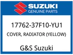 Suzuki Oem Part 17762-37F10-YU1 Cover,radiator Lh (yellow). Fixed Price $49.02.