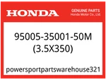 Honda Oem Part 95005-35001-50M Bulk Hose, Vacuum (3.5X1000) (3.5X70). Fixed Price $16.62.