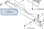 Kawasaki Oem 14091-0825-6Z Coverside Steprrlh. Fixed Price $59.38.