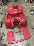 91-97 Honda Fourtrax Trx 200 Type Oem Red Front And Rear Fender Plastic. Fixed Price $399.99.