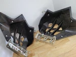 Yamaha Oem Stock Heel Foot Guards Rests Peg 1TD-F1691 1TD-F1621. Fixed Price $114.99.