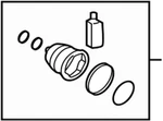 Hyundai Boot Kitfr Axle Diff Side Lh 49583C1000, New Genuine Oem Part. Fixed Price $54.91.