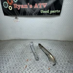 96-08 Kawasaki Vulcan Vn 1500 Oem Rear Passenger Fender Grab Rail Support Pair. Fixed Price $29.99.