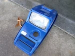 Polaris 91 - 01 Xplorer Magnum Front Hood Cover Headlight Blue Perfect 5430973. Fixed Price $45.00.