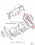 New Oem Polaris General 1000 Eps Rear Left Fender Blue 2018. Fixed Price $524.95.