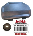 Oem Honda Radiator Cover Lid & Grommet Kit 61310-HR6-B00ZA Rancher 420 Foreman. Fixed Price $15.95.