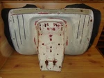 1976-78 Honda Rear Fender 80100-942-010TR Fiberglass White. Fixed Price $100.00.
